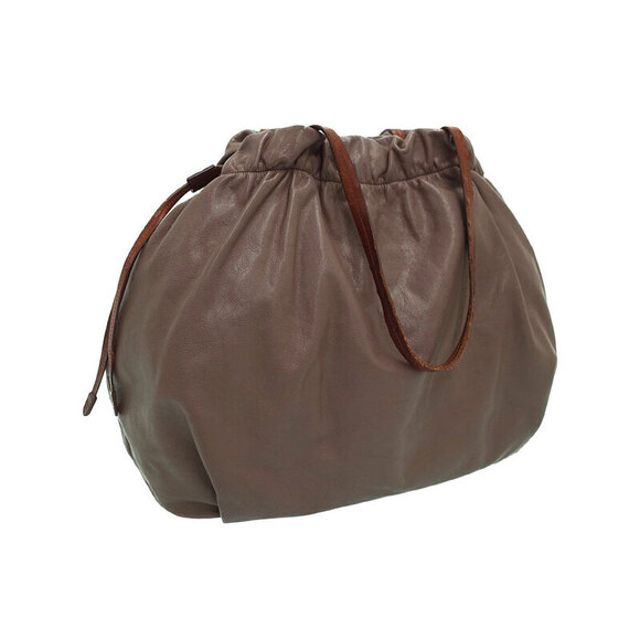 Prada Handbags - Prada Calfskin Soft Shopping brown Bag Nocciolo Leather Tote Shoulder